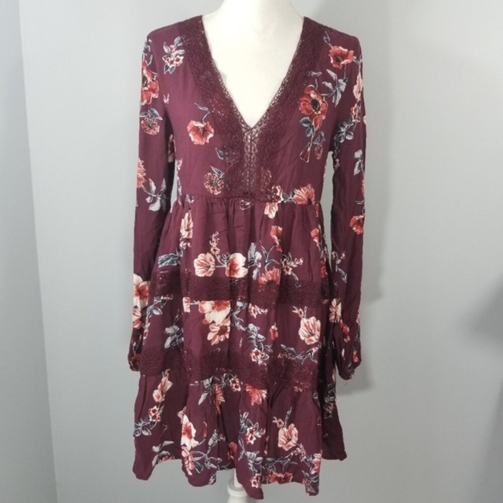 NWOT Floral Long Sleeve Dress